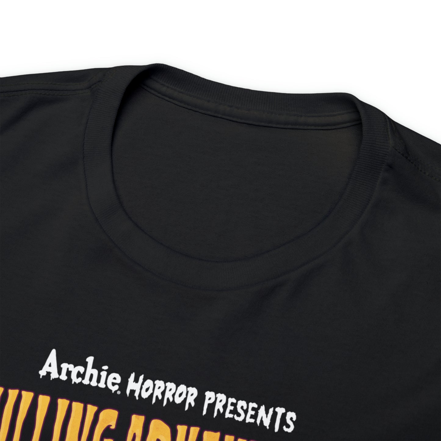 Archie Horror Presents Chilling Adventures Graphic Tee (Unisex Heavy Cotton Tee) featuring Jinx and Madam Satan