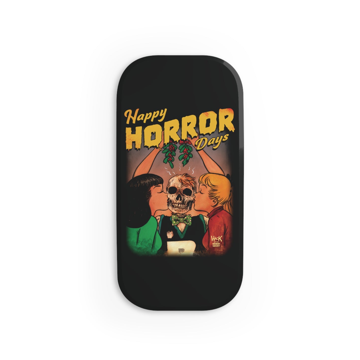 Archie Comics Happy Horror Days Phone Click-On Grip featuring Archie, Betty, and Veronica