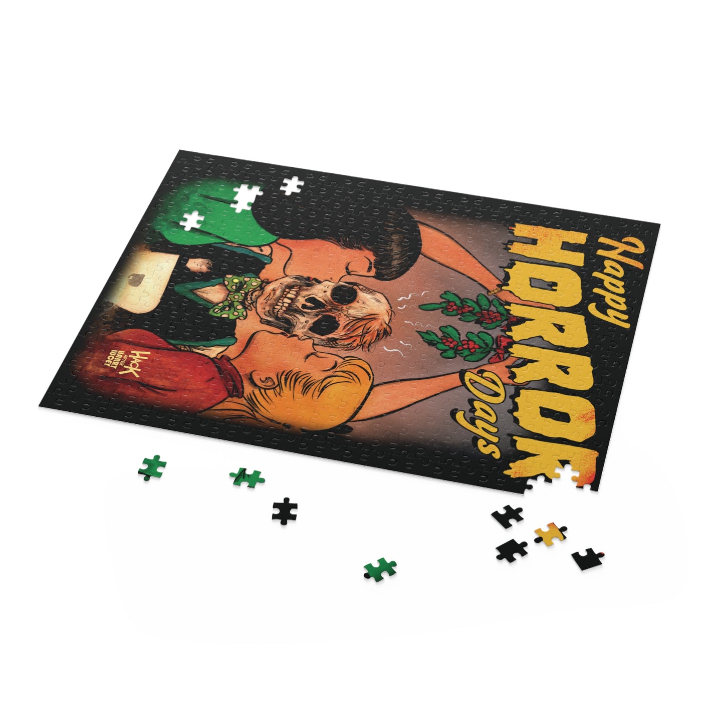 Happy Horror Days Puzzle (120, 252, 500-Piece) featuring Archie, Betty, and Veronica