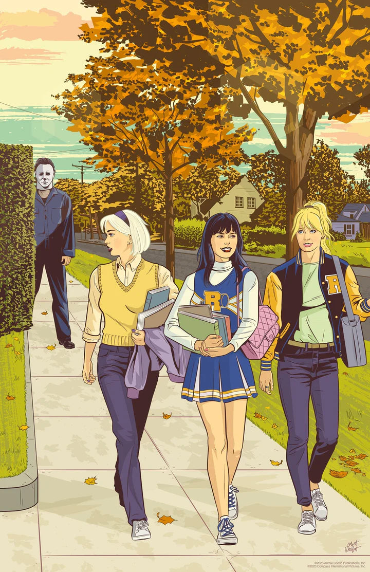 ARCHIE X HALLOWEEN LIMITED PRINTS - Archie meets Michael Myers
