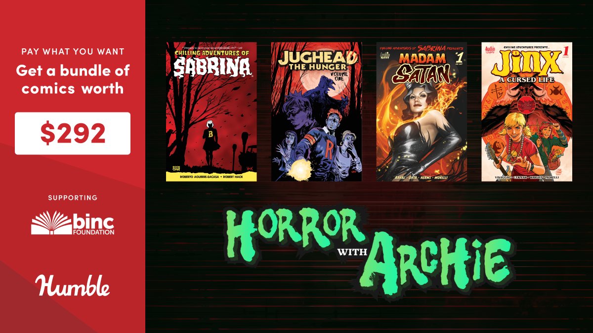 Archie Comics x Humble Bundle for Spooky Season – Archie Horror
