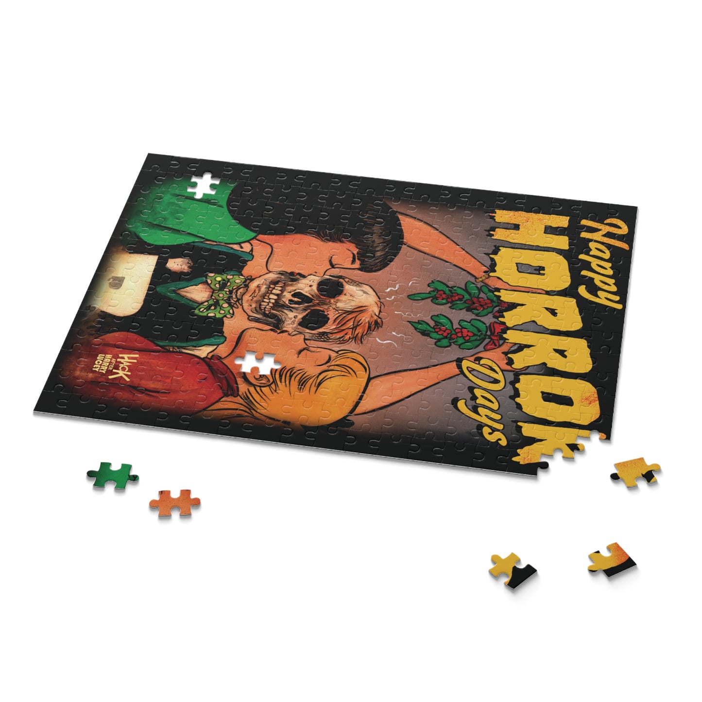 Happy Horror Days Puzzle (120, 252, 500-Piece) featuring Archie, Betty, and Veronica