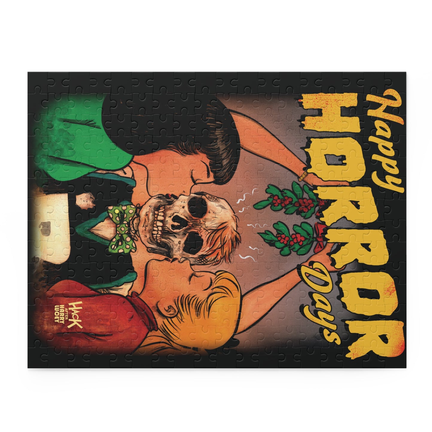 Happy Horror Days Puzzle (120, 252, 500-Piece) featuring Archie, Betty, and Veronica