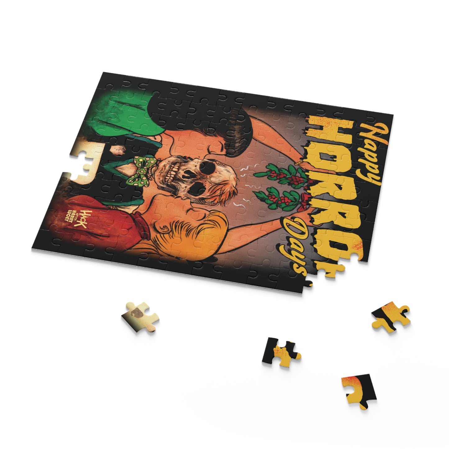 Happy Horror Days Puzzle (120, 252, 500-Piece) featuring Archie, Betty, and Veronica