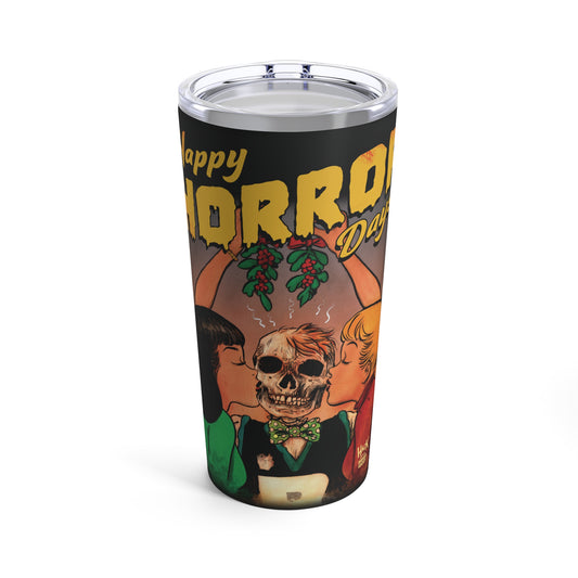 Archie Comics Happy Horror Days Steal Tumbler 20oz Featuring Archie, Betty, Veronica, and Jughead