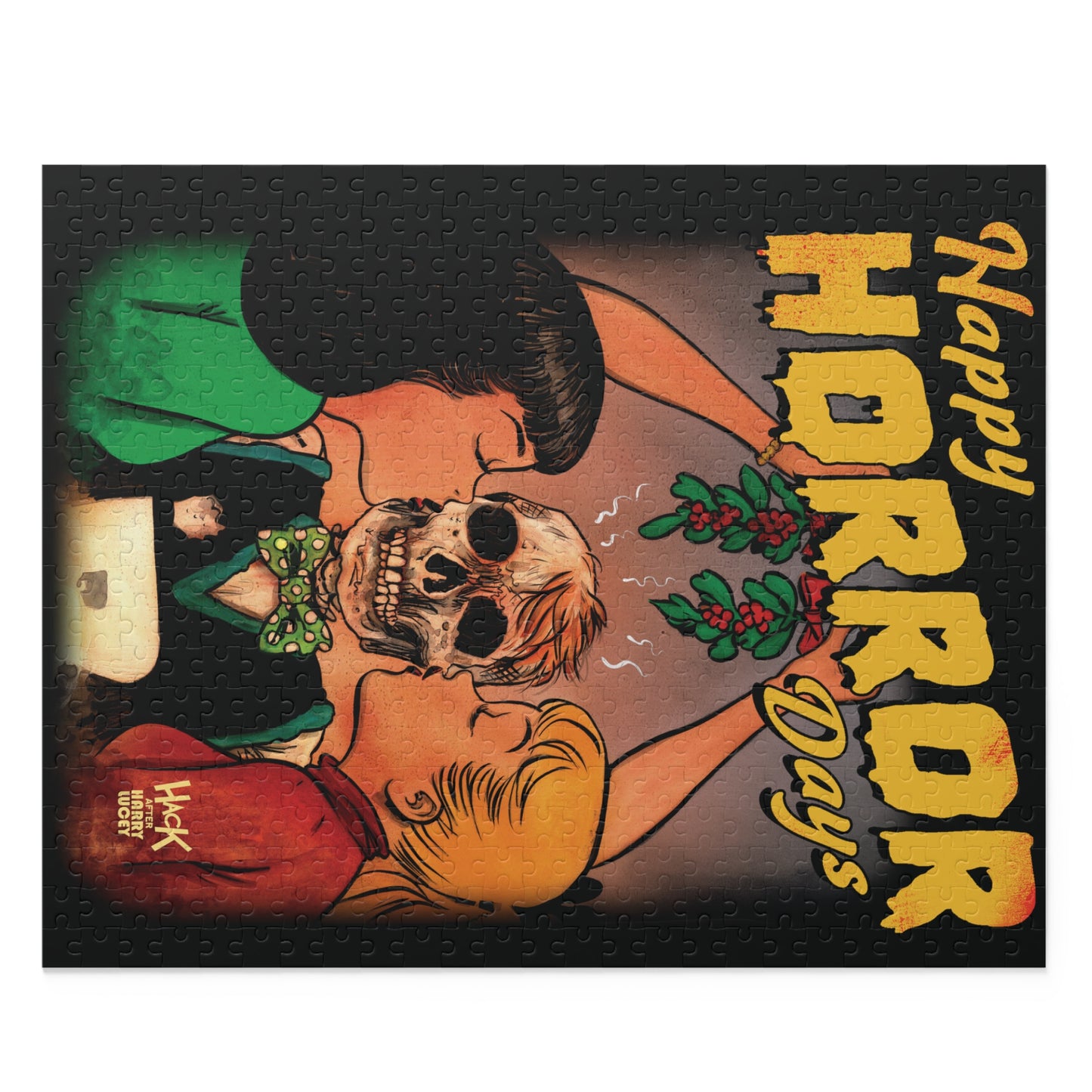 Happy Horror Days Puzzle (120, 252, 500-Piece) featuring Archie, Betty, and Veronica