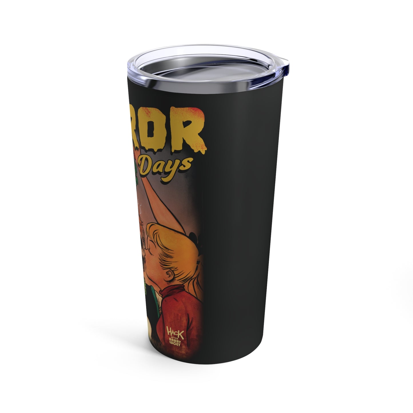 Archie Comics Happy Horror Days Steal Tumbler 20oz Featuring Archie, Betty, Veronica, and Jughead