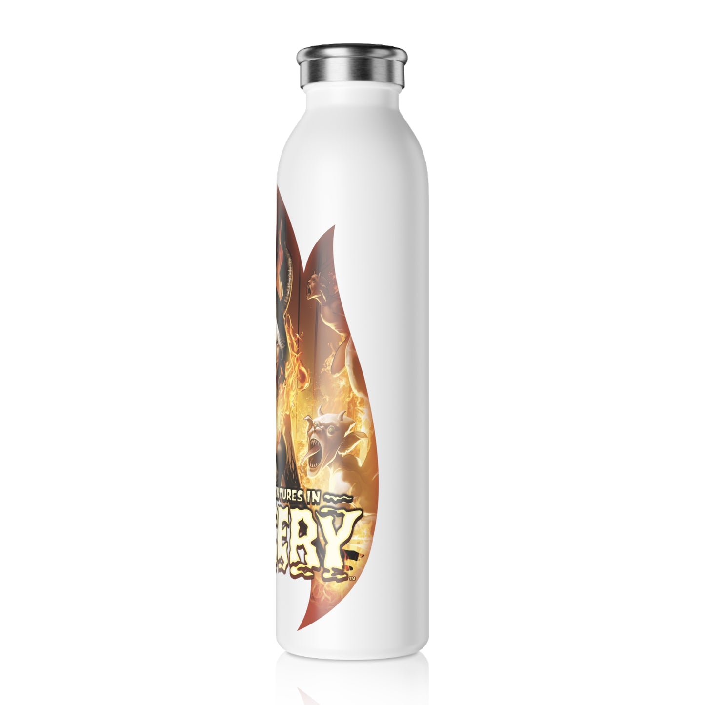 Chilling Adventures in Sorcery Stainless Steal 20oz Slim Water Bottle Featuring Madam Satan